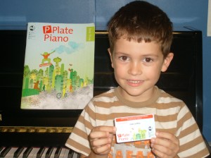 P Plate Piano Student